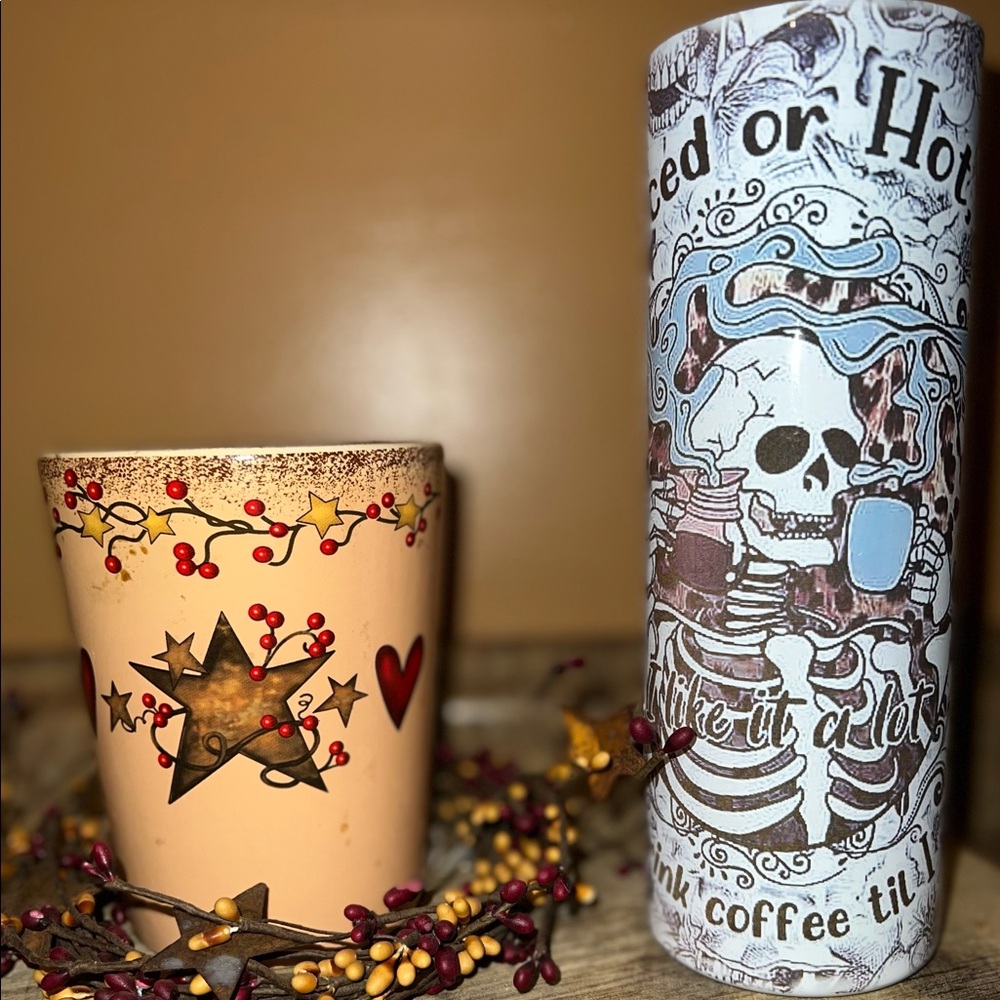 Iced or Hot Coffee Tumbler